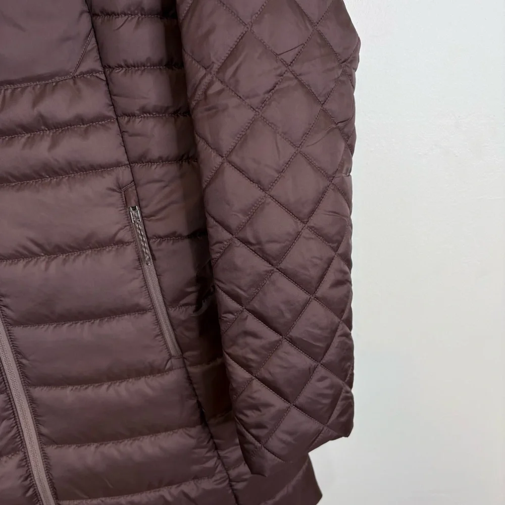 Patagonia Women's Radalie Parka Dusky Brown Size Small New Puffer Coat Jacket - Picture 7 of 16